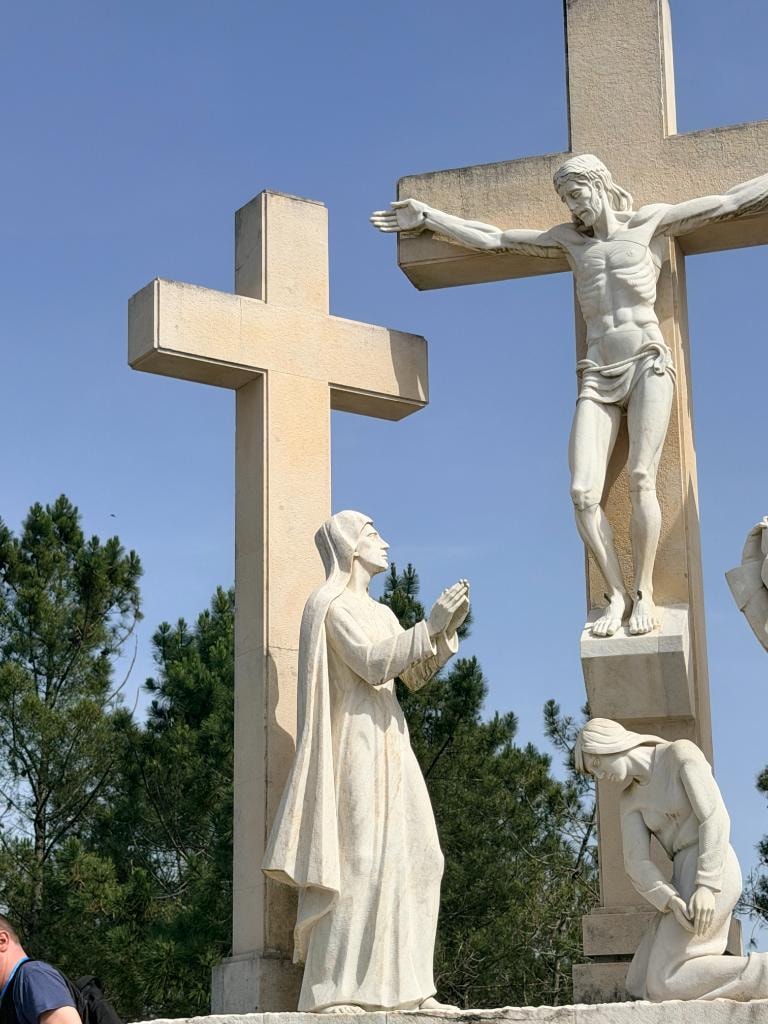 Pilgrimage scene